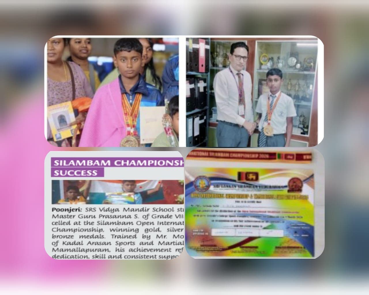 Silambam Championship Success